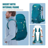 کوله پشتی بلک دیر 45+5L مدل 8814 - سبز کله غازی
